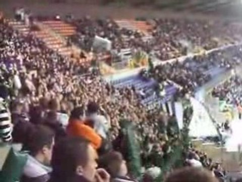 rcs - fcm : chants ub90 + tension parkage messin