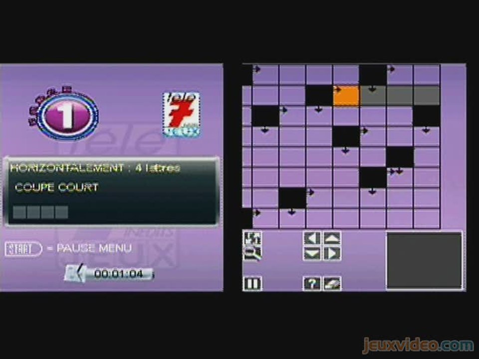 Télé 7 Jeux : Mots Fléchés : Concentration !