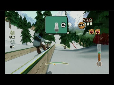 Shaun White Snowboarding : Road Trip : Rails à la Wiimote