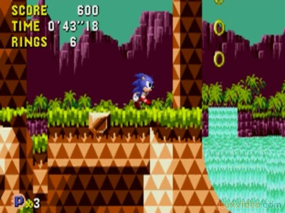 Sonic CD : Palmtree Panic niveau 3