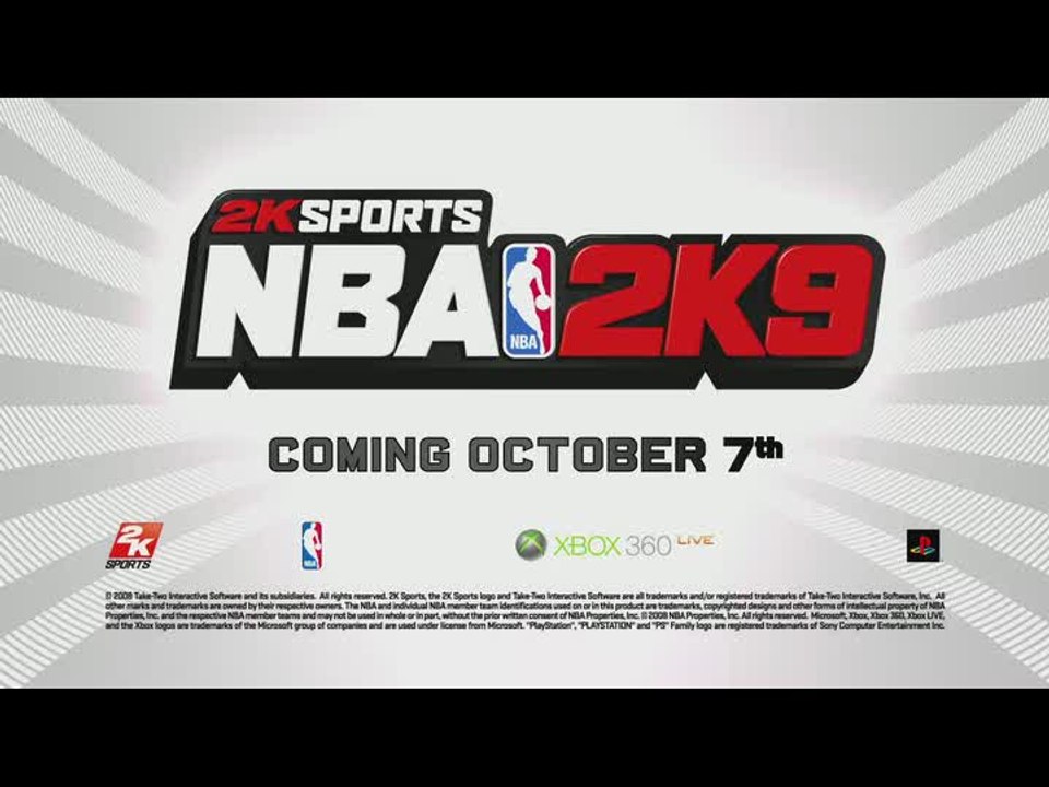 NBA 2K9 : Trailer, partie I