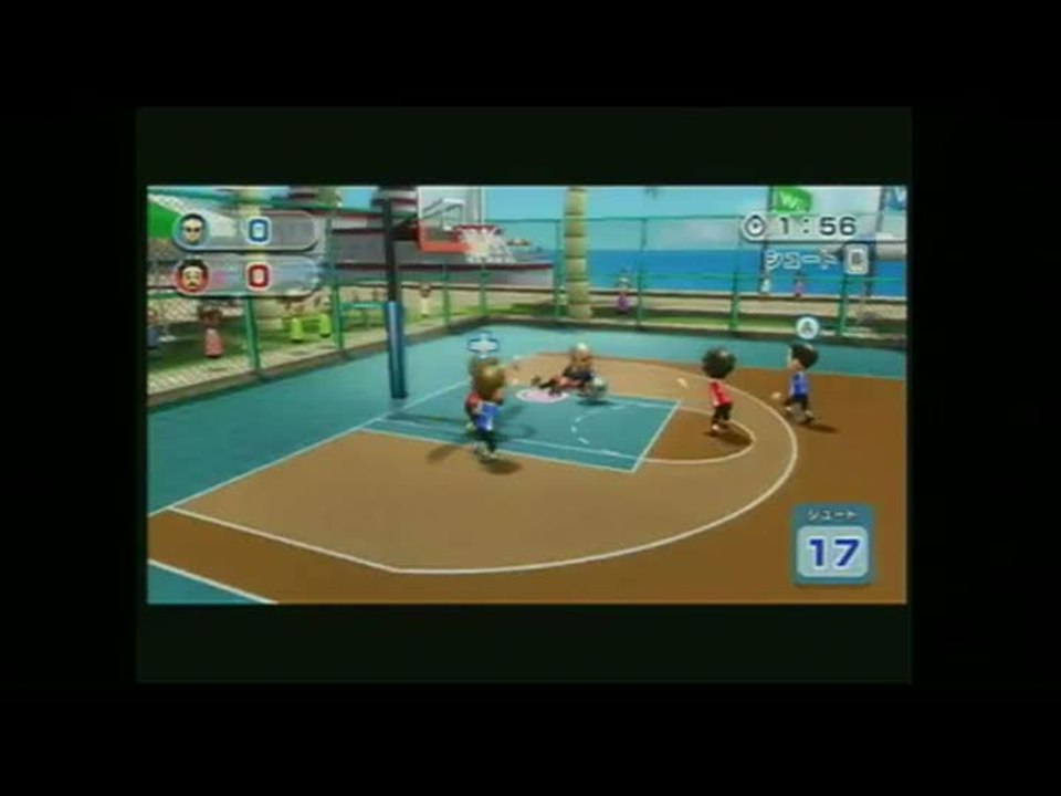 Wii Sports Resort : Basket-ball