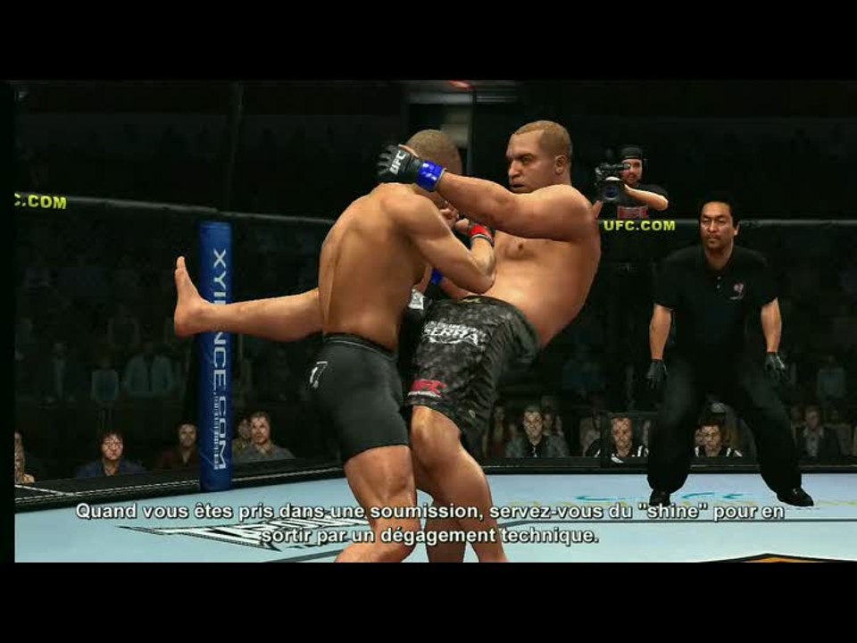 UFC 2009 Undisputed : Prises de soumission