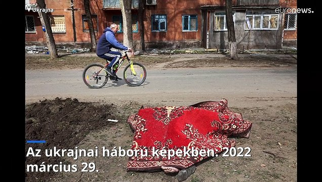 Az ukrajnai háború képekben: 2022. március 29