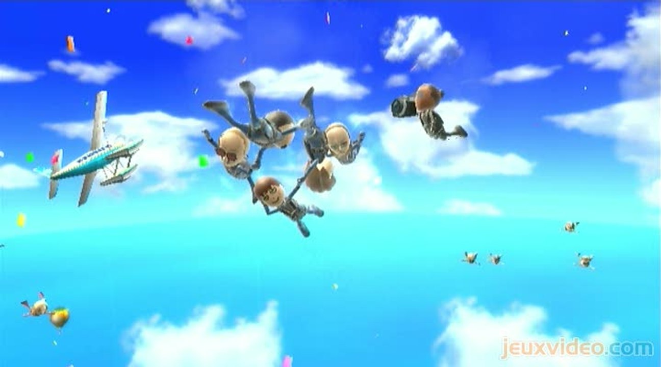 Wii Sports Resort : Chute libre