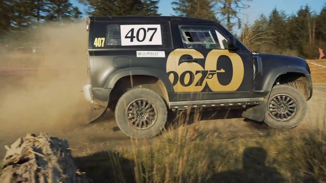 James Bond stunt driver Mark Higgins makes winning rally return in Bowler Defender Challenge