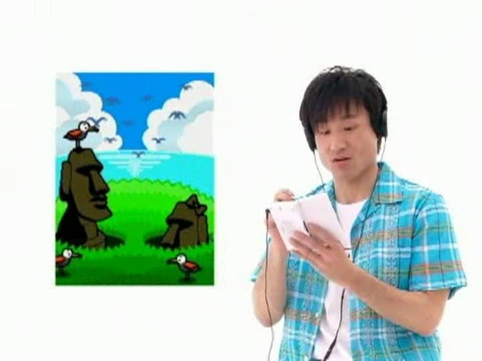 Rhythm Paradise : Publicité 2 - Ile de Pâques