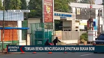 Geger! Warga Solo Temukan Benda Mencurigakan: Dipastikan Bukan Bom