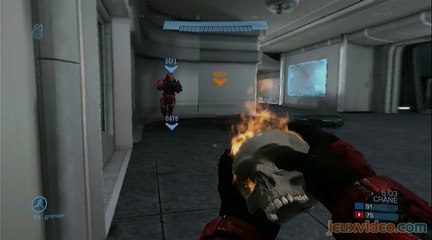 Halo Reach : Bêta multi - Crâne