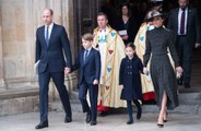 Prince George and Princess Charlotte attend Prince Philip's memorial service
