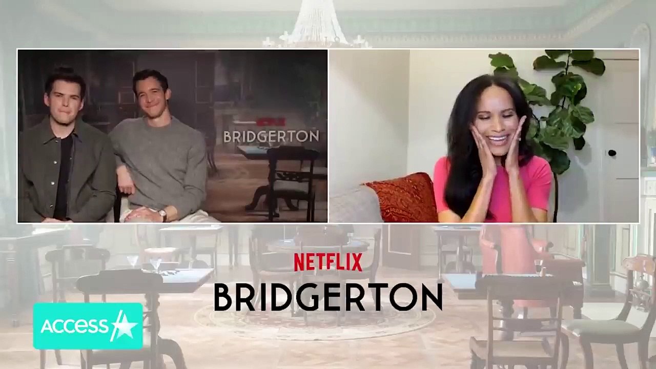 How 'Bridgerton's' Luke Newton & Luke Thompson Marked Simone Ashley's Birthday w Jonathan Bailey