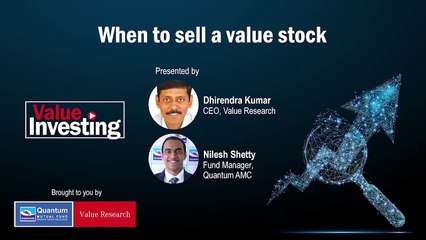 When to sell a value stock