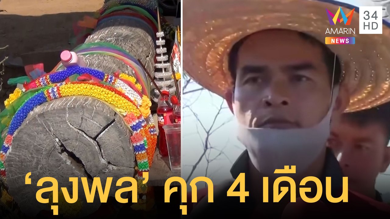 ศาลสั่งจำคุก "ลุงพล" 4 เดือน คดีครอบครองไม้มะค่...