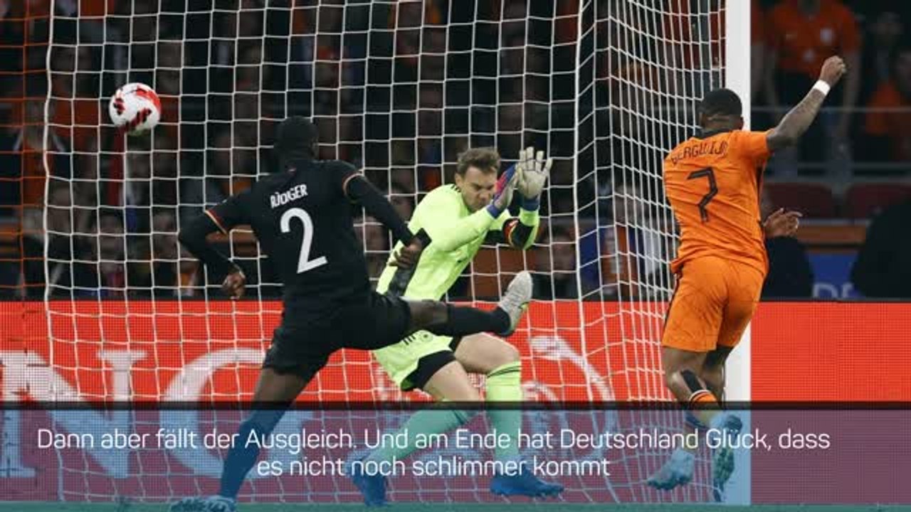 Fakten-Report: DFB in Amsterdam nur 1:1-Remis