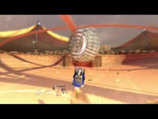 Supersonic Acrobatic Rocket-Powered Battle-Cars : Gameplay