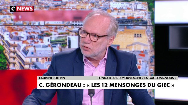 Laurent Joffrin : «Le GIEC, c’est un organisme, ce n’est pas un parti politique»