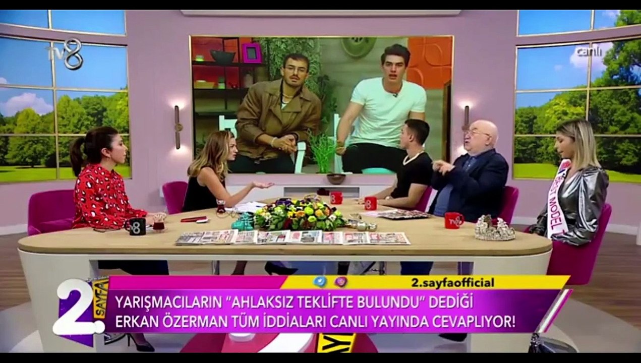 Canlı yayında 'ahlaksız teklif' gerilimi! Yayına ara verildi