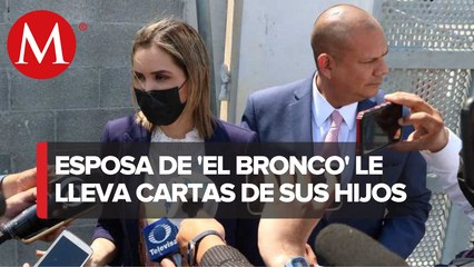 Es muy desgastante que 'El Bronco' esté en prisión: esposa