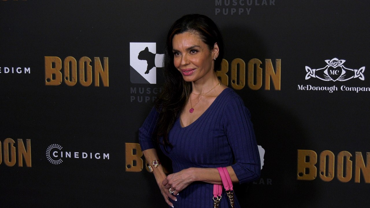 Brenda Mejia attends the red carpet premiere of "Boon" in Los Angeles