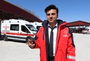 VAN'DA KONUŞLU AMBULANS HELİKOPTER, BU KIŞ 54 HASTAYI KURTARDI