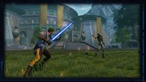 Star Wars : The Old Republic : Gameplay chevalier jedi 1