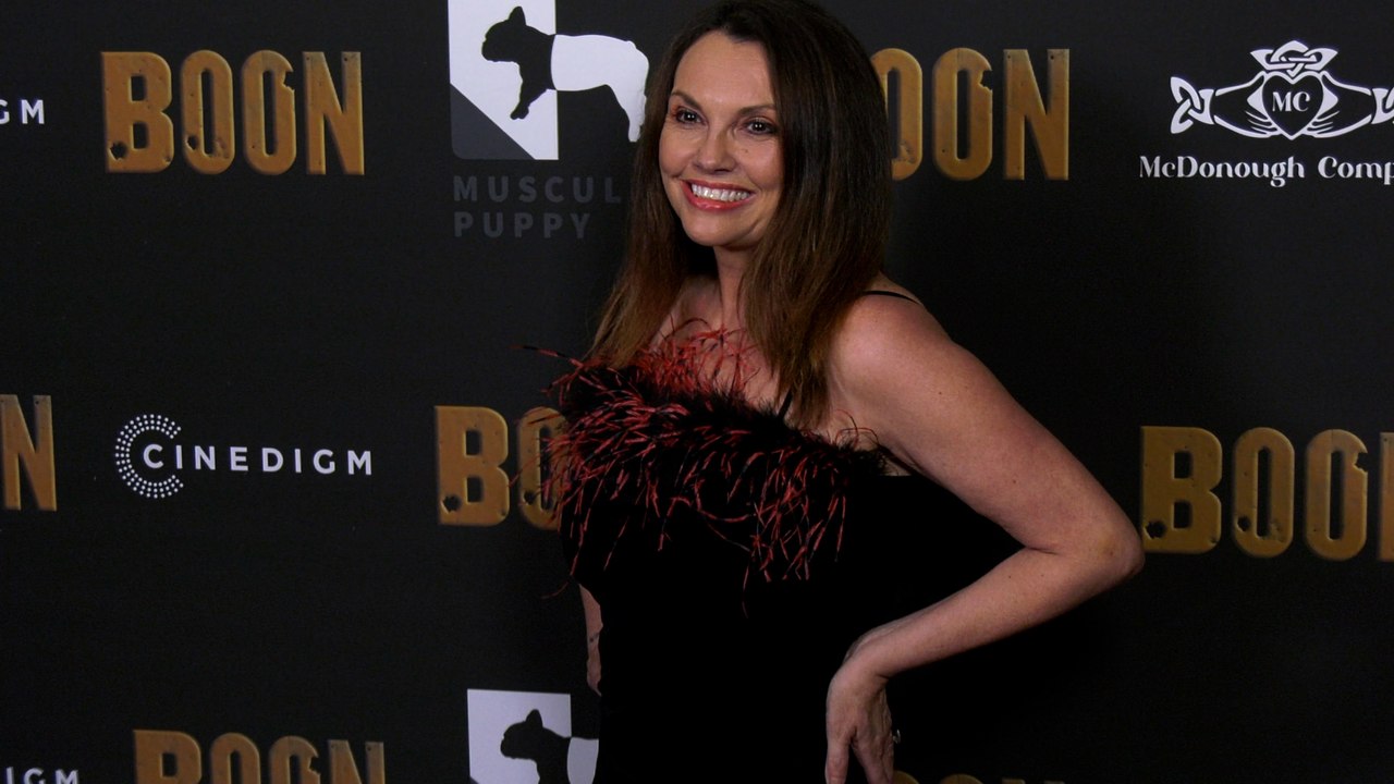 Susan Lavelle attends the red carpet premiere of "Boon" in Los Angeles