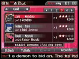 Shin Megami Tensei : Devil Survivor : Passage par les menus