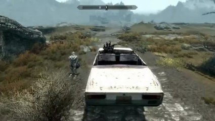 Descargar video: The Elder Scrolls V : Skyrim : Mod : Les voitures