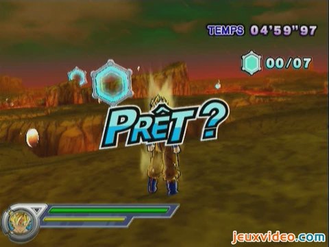 Dragon Ball Z : Infinite World : Courir après les hexagones