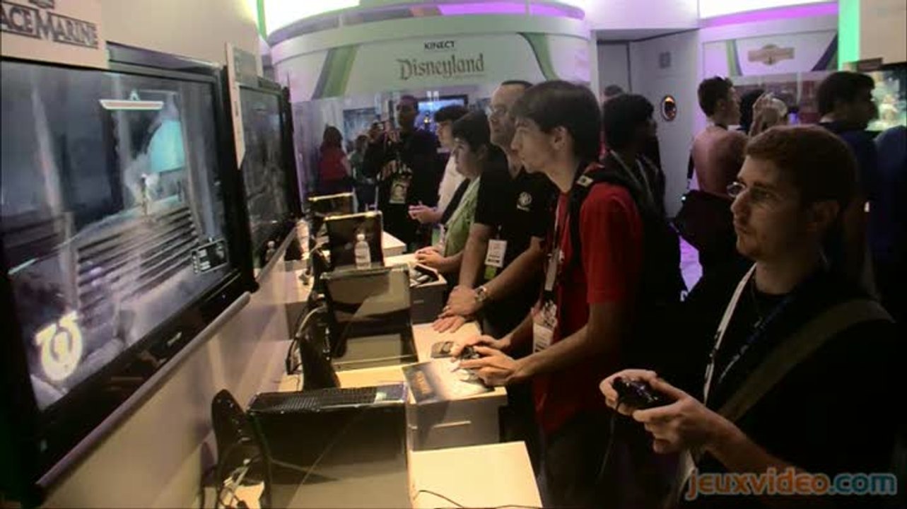Warhammer 40.000 : Space Marine : E3 2011 : Sur le stand THQ