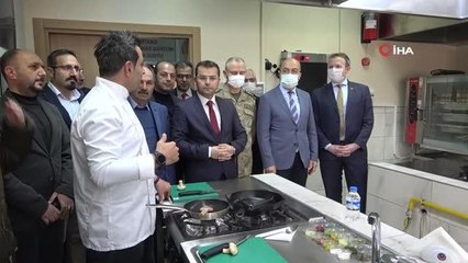 Gümüşhane protokolü aşçılıktaki hünerlerini sergiledi