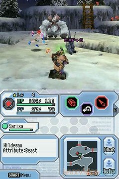 Phantasy Star Zero : Combat à distance