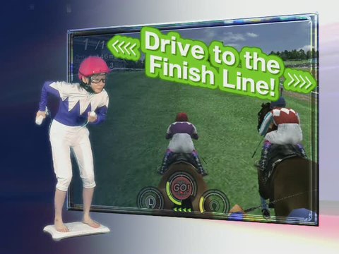 G1 Jockey Wii 2008 : A dada sur mon cheval