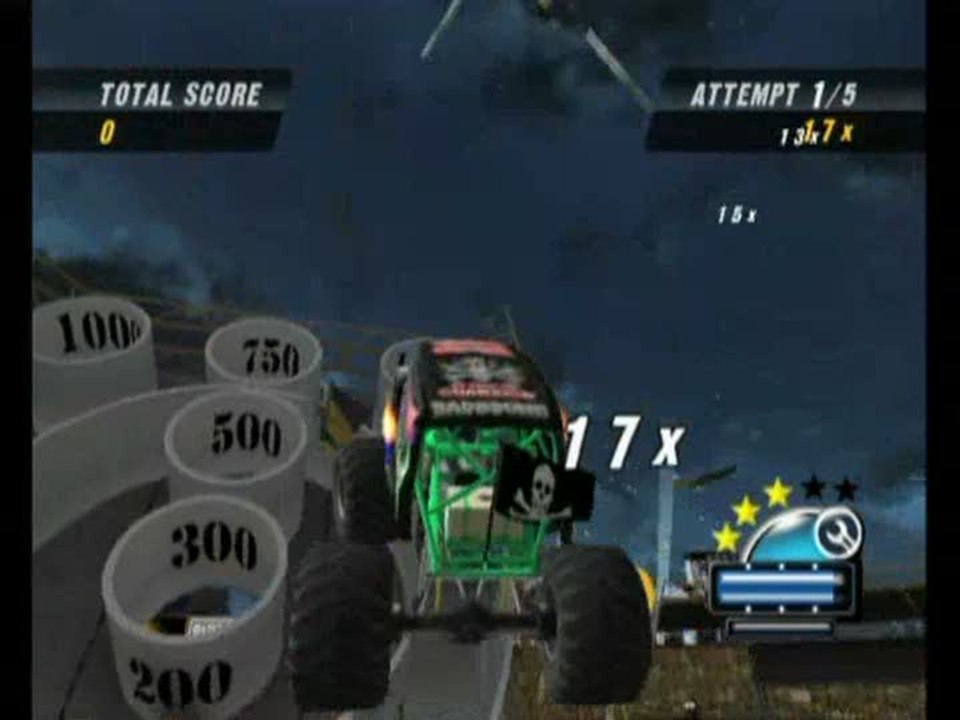 Monster Jam : Chaos Urbain : Skill jump