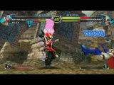 Tatsunoko vs. Capcom : Ultimate All-Stars : Alex et Ken the Eagle contre Karas et Viewtiful Joe