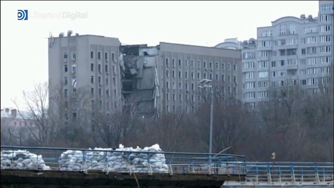 Un misil ruso impacta contra la sede del Gobierno regional en Mykolaiv, al sur de Ucrania