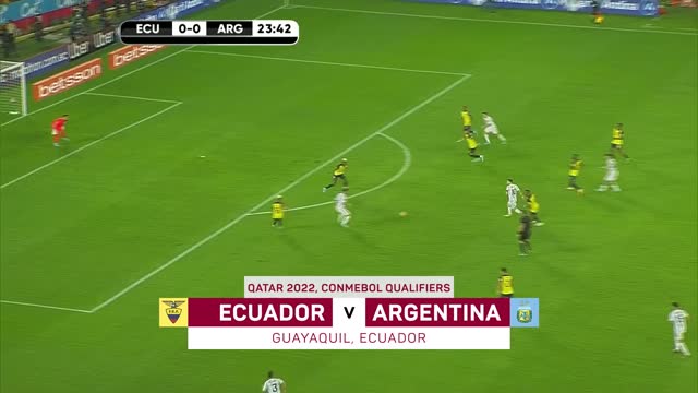 Argentina stunned by late Ecuador equaliser