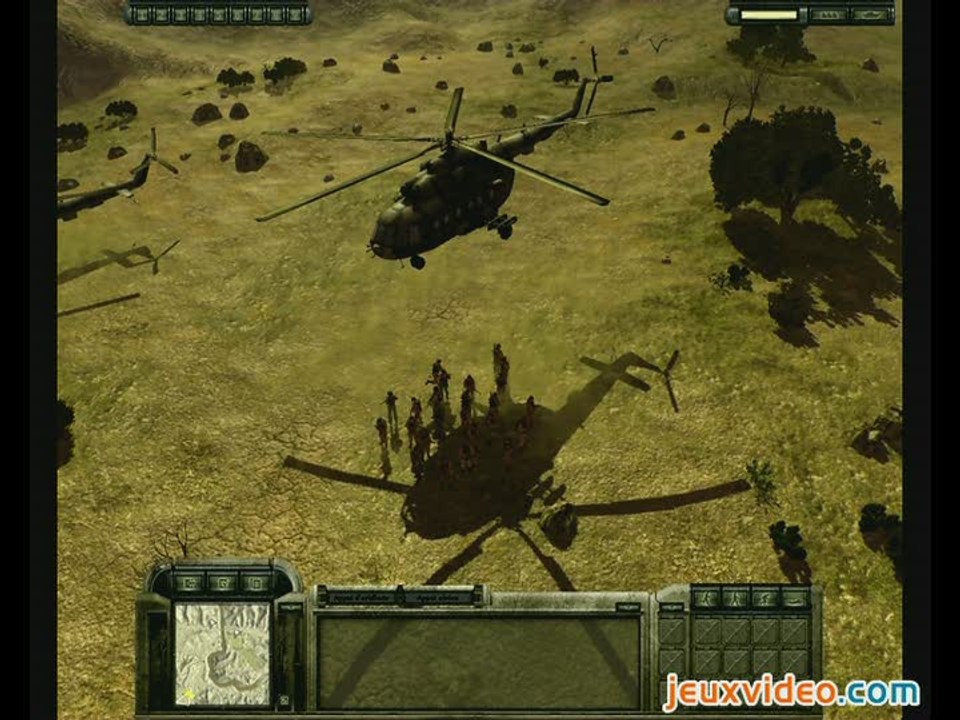 9ème Compagnie : Débarquement en hélico