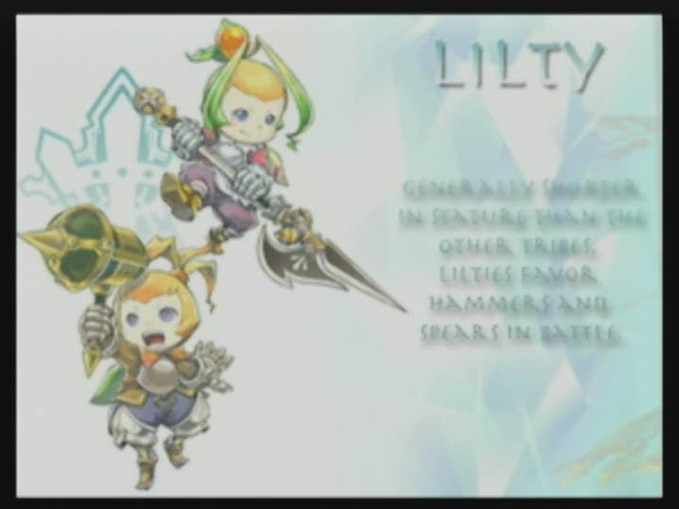 Final Fantasy Crystal Chronicles : Echoes of Time : La tribu des Lilty