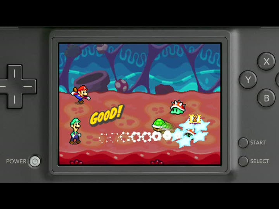 Mario & Luigi : Voyage au Centre de Bowser : E3 2009 : Gameplay