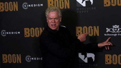 Christopher McDonald attends the red carpet premiere of "Boon" in Los Angeles