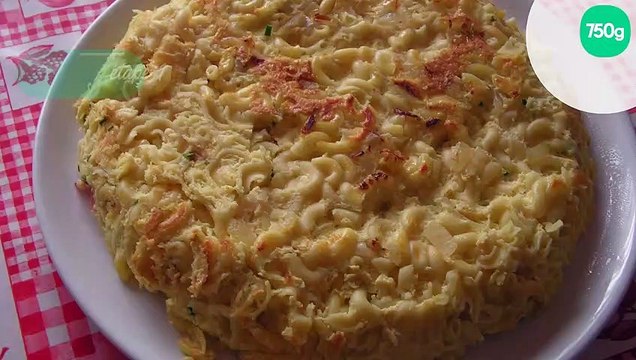 Tortilla de coquillettes
