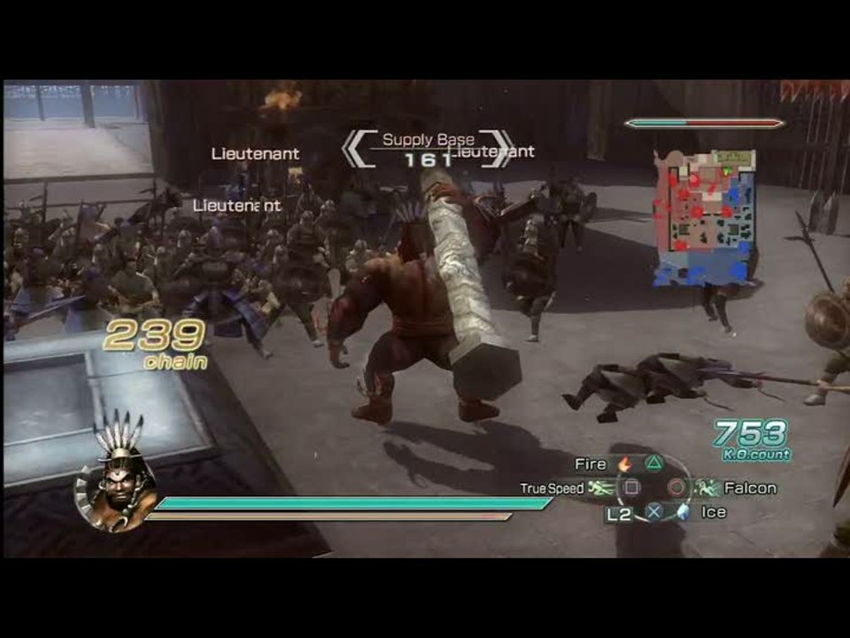 Dynasty Warriors 6 : Empires : Meng Huo en action