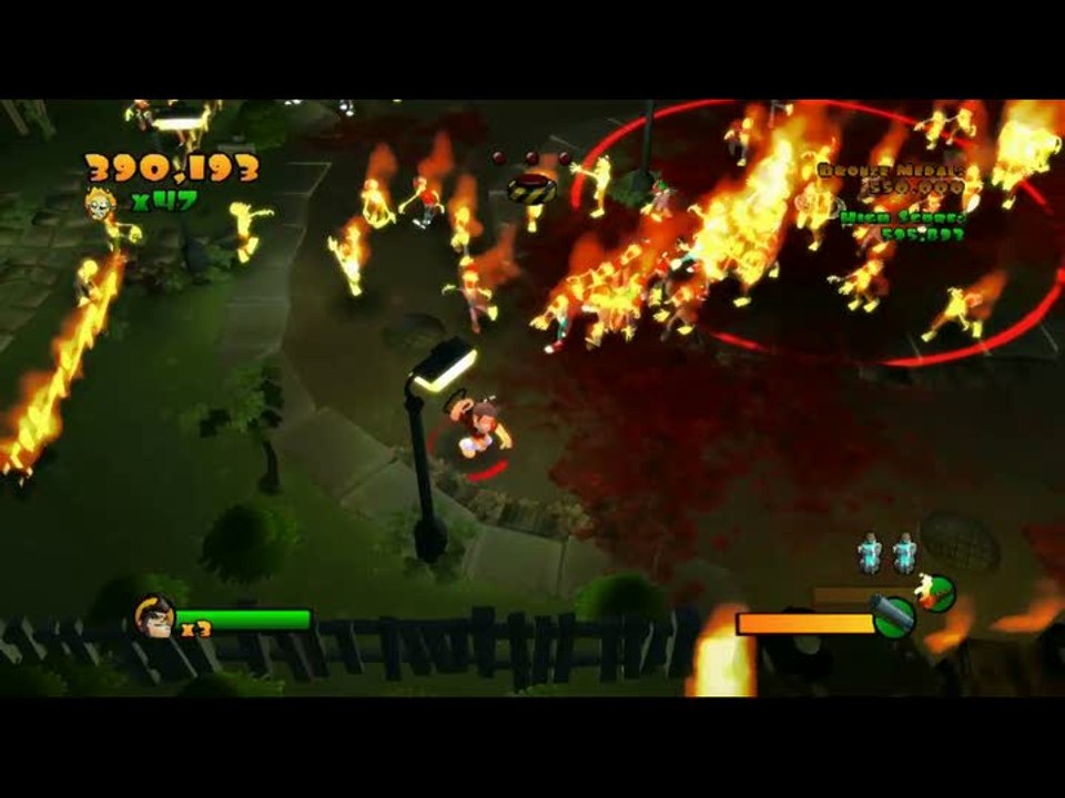 Burn Zombie Burn! : Armes