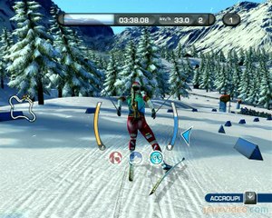 RTL Biathlon 2009 : Visée de sniper