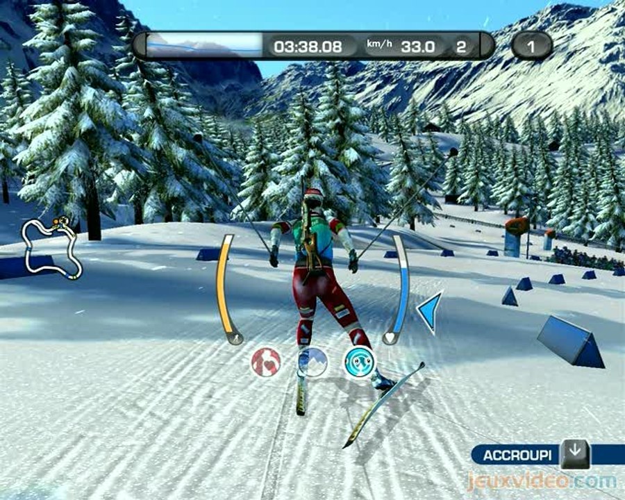 RTL Biathlon 2009 : Visée de sniper