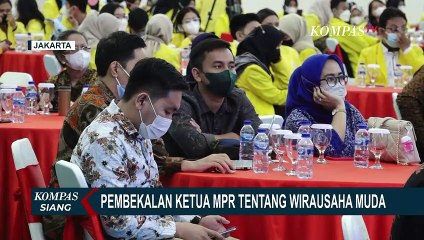 Pembekalan Ketua MPR Tentang Wirausaha Muda dalam Kuliah Umum Mahasiswa UT