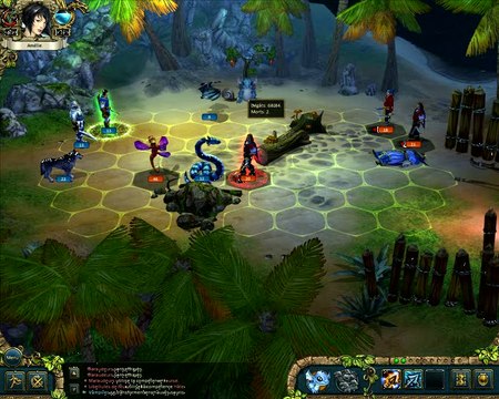 King's Bounty : Armored Princess : Combat sur l'île du Vent Ecarlate