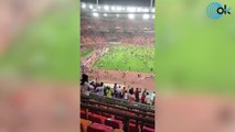 Vergüenza en Nigeria: Los aficionados destrozan el estadio tras el fiasco de su selección