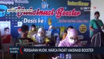 Persiapan Mudik, Warga Padati Vaksinasi Boosters